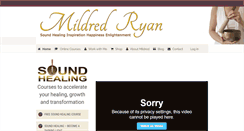 Desktop Screenshot of mildredryan.com